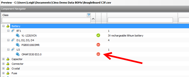 Preserving the Component Library during Import