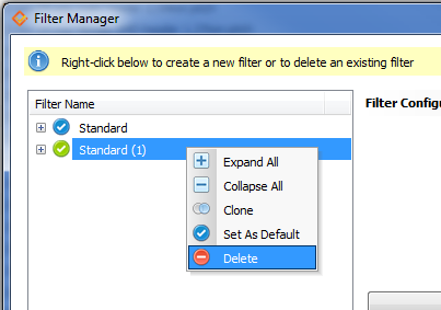 Relationship Map Filters