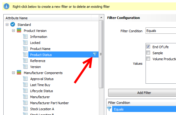 Relationship Map Filters